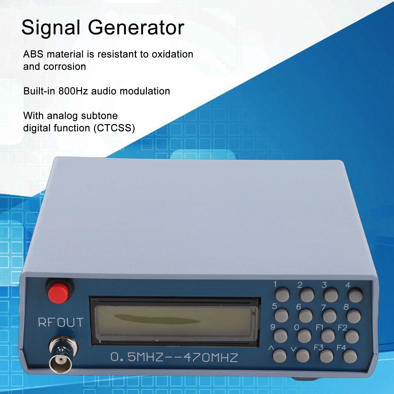 RF Signal Generator Audio Modu - Rf Signal Generator 0.5Mhz To 470Mhz review and price