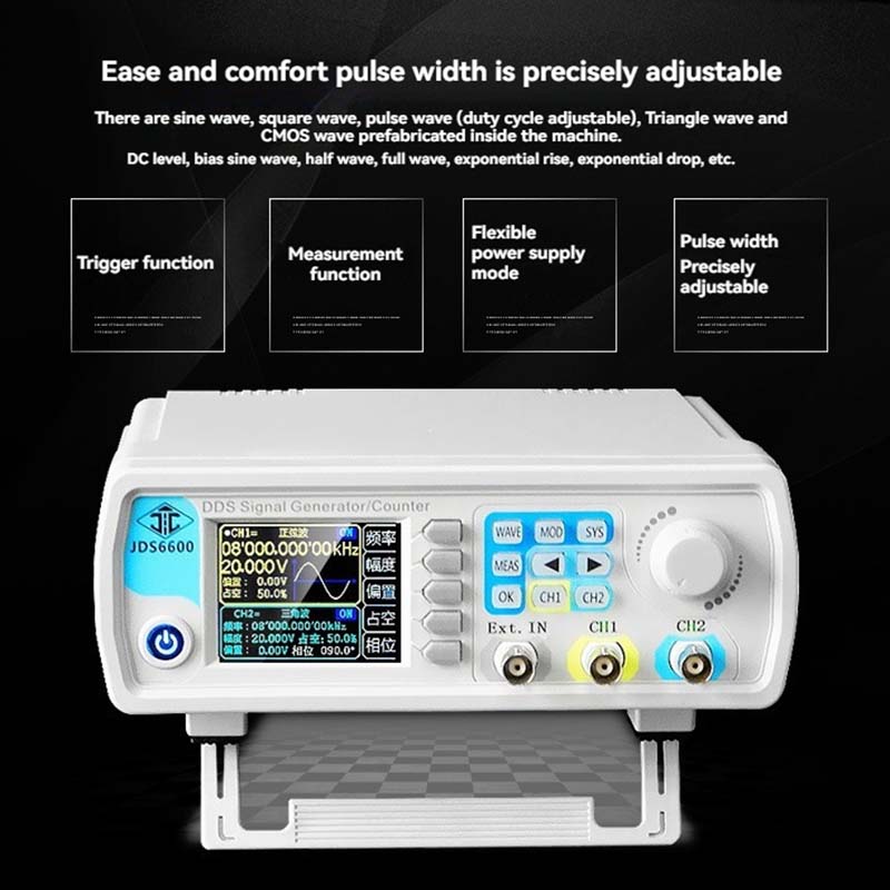 Dual Channel DDS Signal Genera - Dual Channel Arbitrary Waveform Function Generator 60Mhz review and price