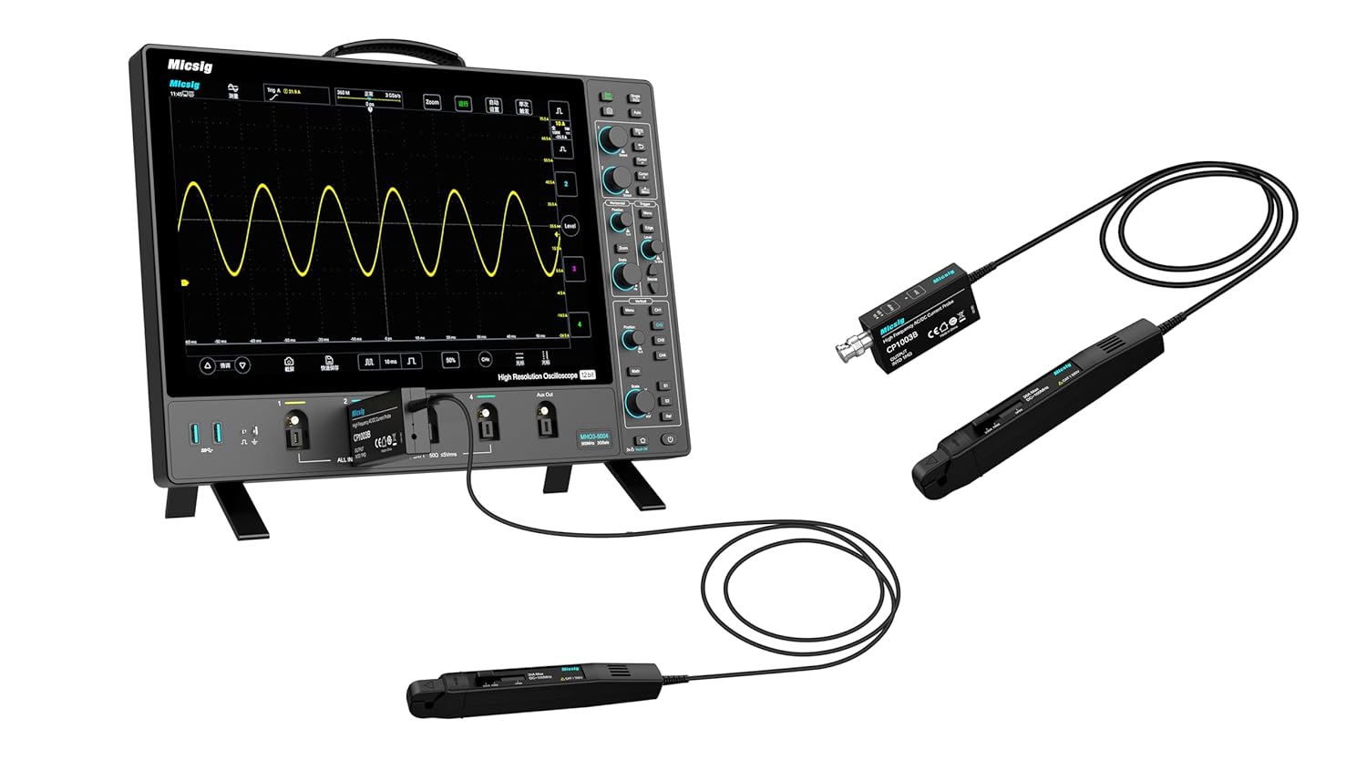 High Frequency AC/DC Current P - Current Probe Ac Dc 50Mhz Oscilloscope review and price