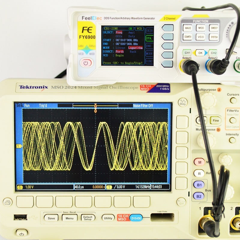 FY6900 Digital Signal Generato - Dual Channel Arbitrary Waveform Function Generator 60Mhz review and price