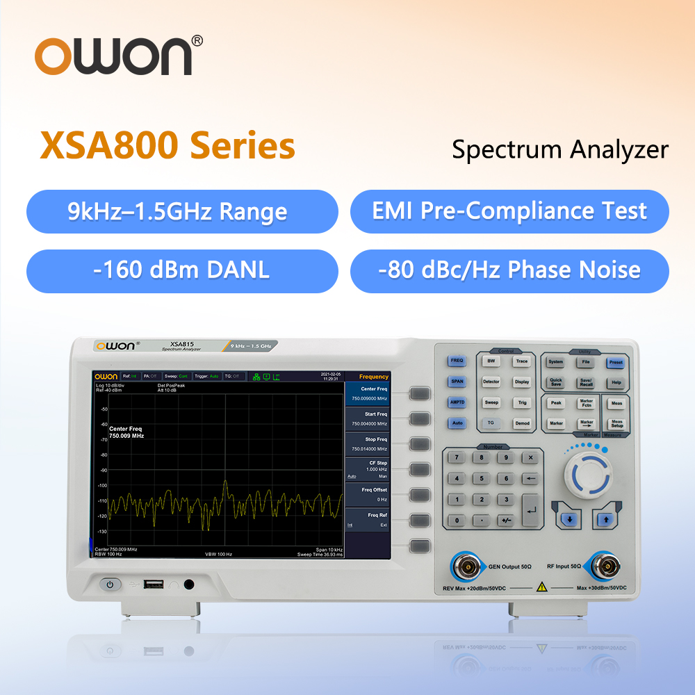 OWON Spectrum Analyzer With Tr - Spectrum Analyzer Tracking Generator 1.5Ghz review and price