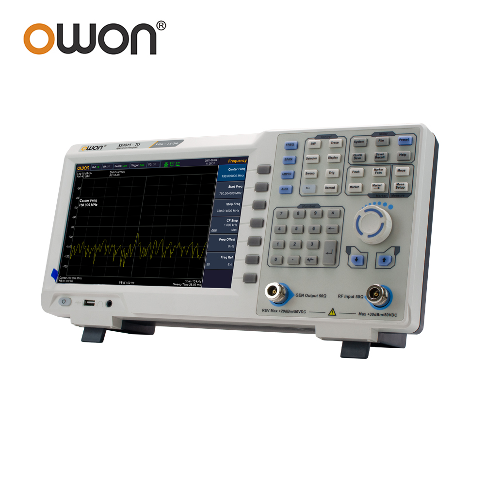 OWON XSA815TG Digital Spectrum - Spectrum Analyzer Tracking Generator 1.5Ghz review and price