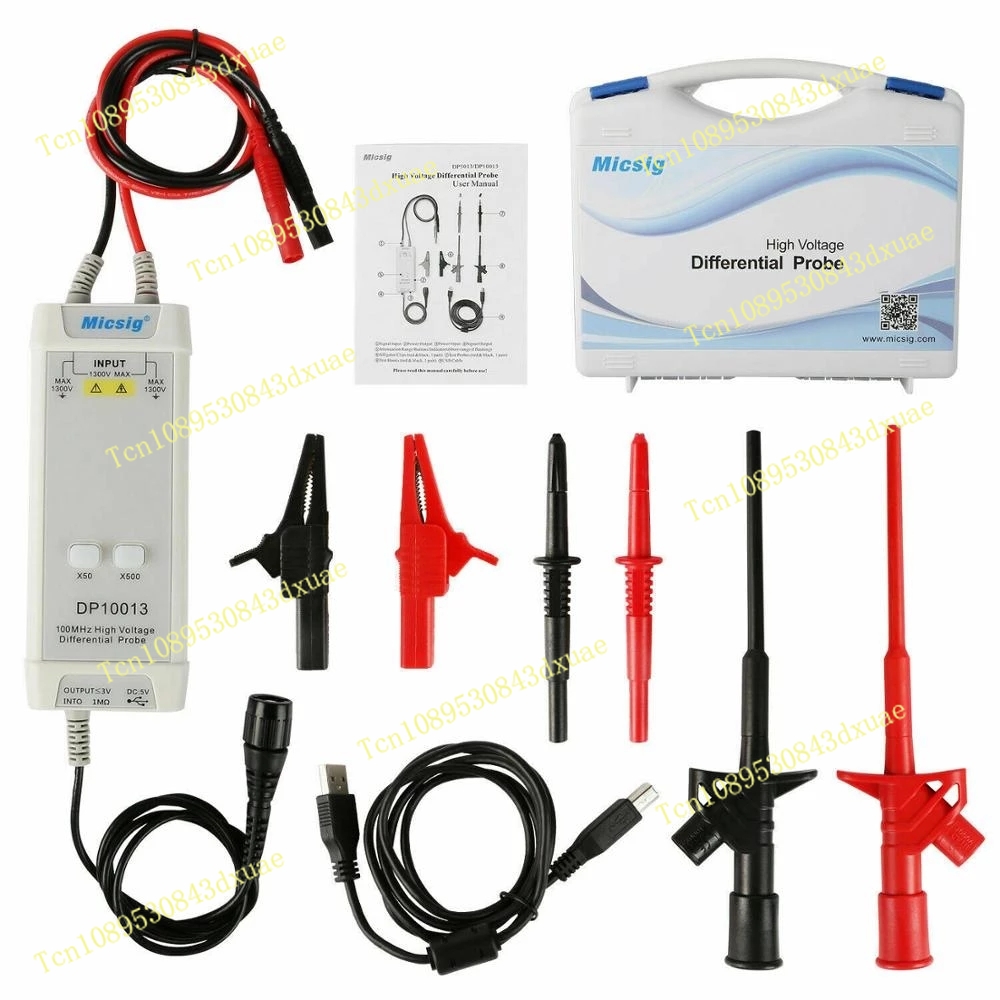 2025Micsig Oscilloscope 1300V  - High Voltage Differential Probe 100Mhz 1300V review and price