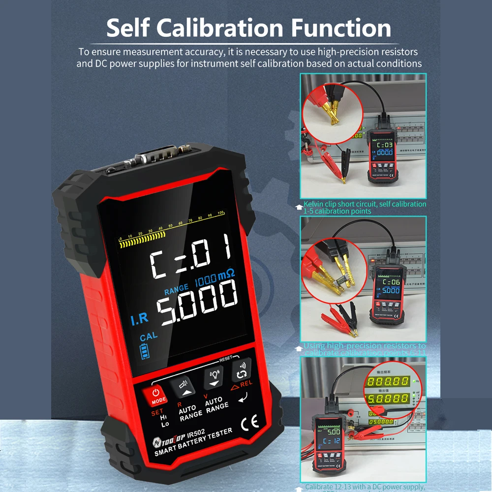 TOOLTOP ±120V Internal Resista - Battery Internal Resistance Tester Four Wire review and price