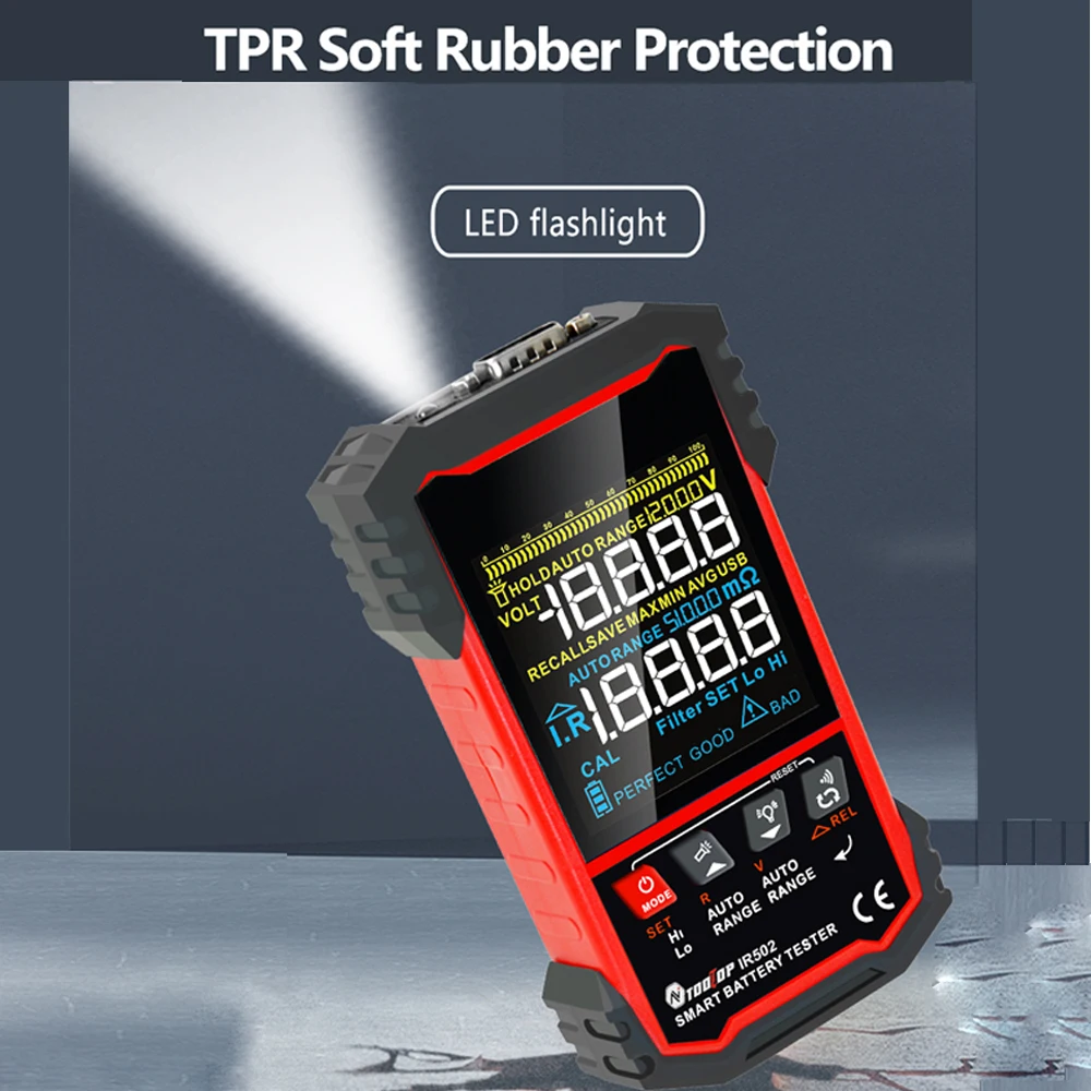 TOOLTOP ±120V Internal Resista - Battery Internal Resistance Tester Four Wire review and price
