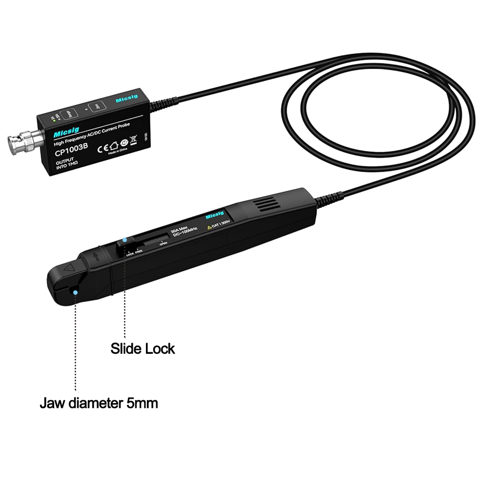 Micsig High Frequency AC/DC Cu - Current Probe Ac Dc 50Mhz Oscilloscope review and price